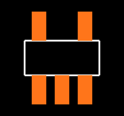 SN74LVC1G02 Footprint