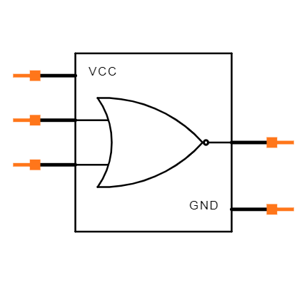 SN74LVC1G02DBVT Symbol
