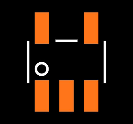 SN74LVC1G07 Footprint