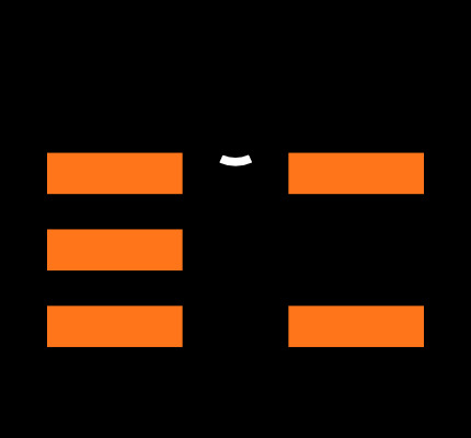 SN74LVC1G125DCK Footprint