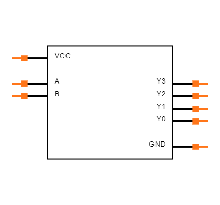 SN74LVC1G139DCTR Symbol