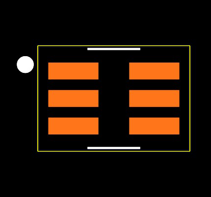 SN74LVC1G97QDCKRQ1 Footprint