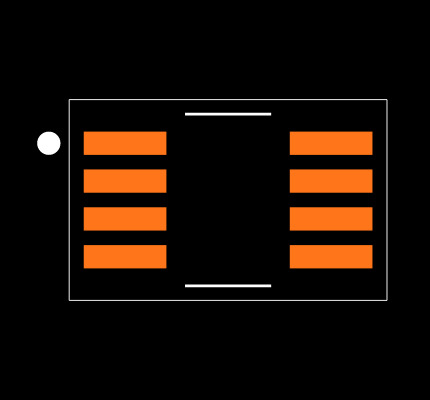 SN74LVC2G126DCTR Footprint