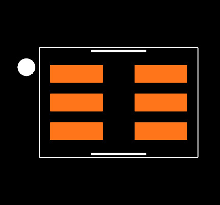 SN74LVC2G17MDCKREP Footprint