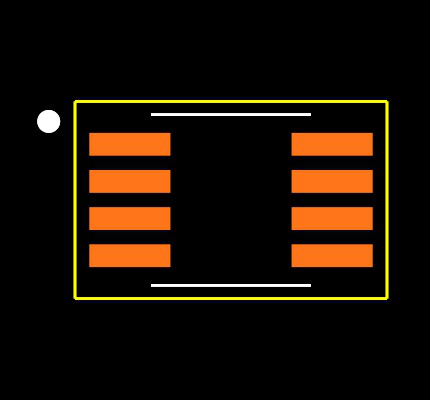 SN74LVC3G06DCTR Footprint