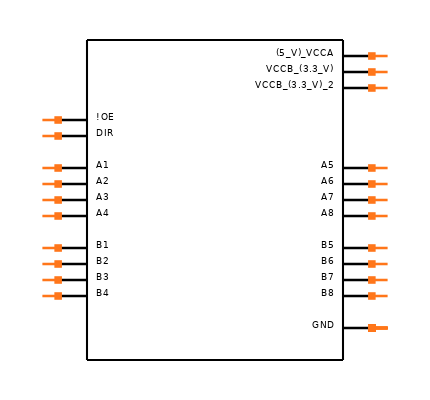 SN74LVC4245ADWRG4 Symbol