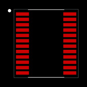 SN74LVC8T245MPWREP Footprint