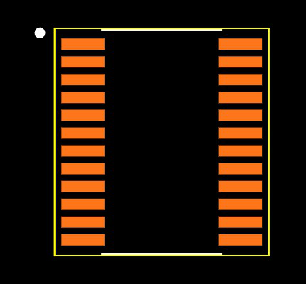 SN74LVCC3245APWR Footprint