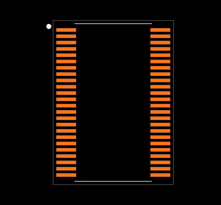 SN74LVCH16373ADGGR Footprint