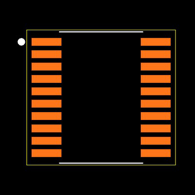 SN74LVTH244APWRG4 Footprint
