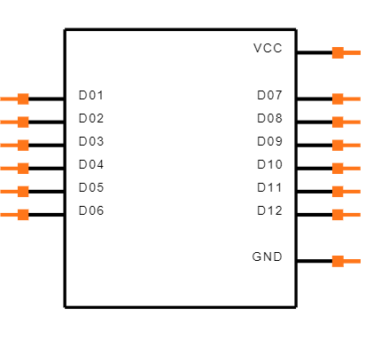 SN74S1051DR Symbol