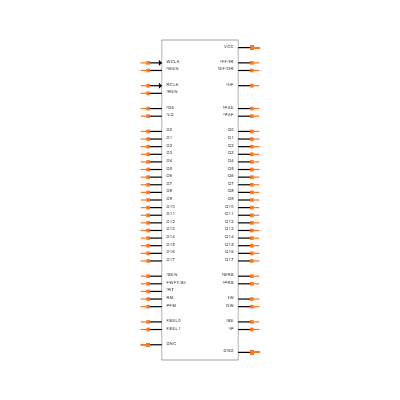 SN74V293-7PZA Symbol