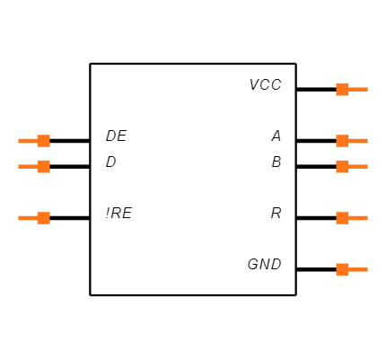 SN75176BPS Symbol