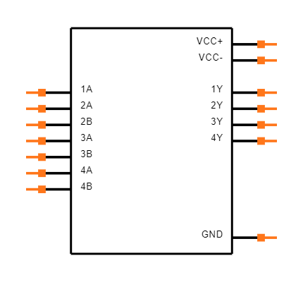 SN75188NE4 Symbol