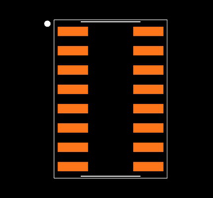 SN75374DE4 Footprint