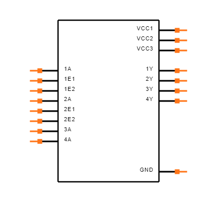 SN75374DR Symbol