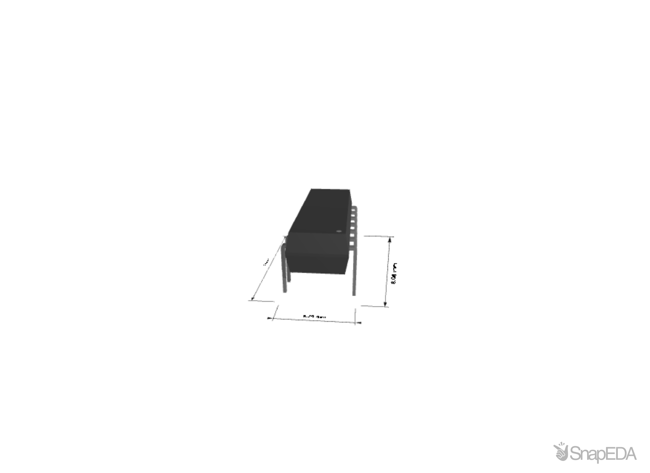 SN75ALS180N 3D Model
