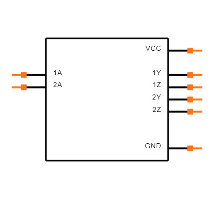 SN75ALS191P Symbol