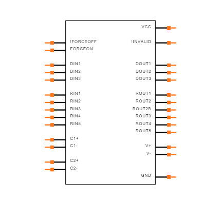 SN75C3243DBR Symbol