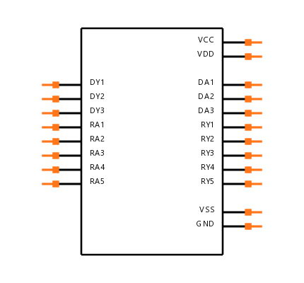 SN75LP1185DWR Symbol