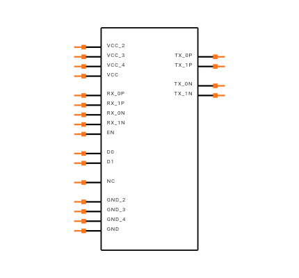 SN75LVCP422DB Symbol
