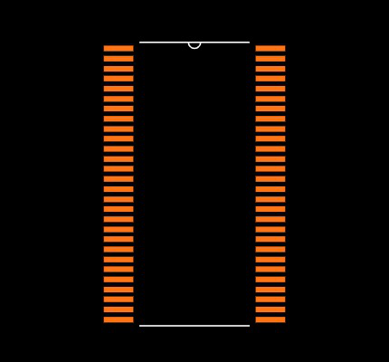 SN75LVDS83DGG Footprint