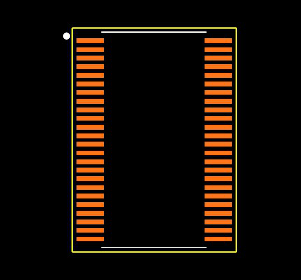 SN75LVDS84DGGR Footprint
