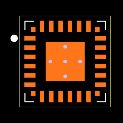 TAD5242IRGER Footprint