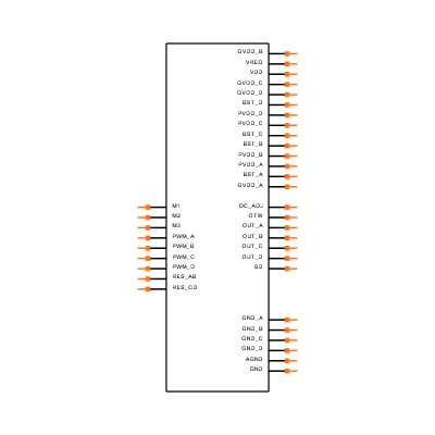TAS5142DDVRG4 Symbol