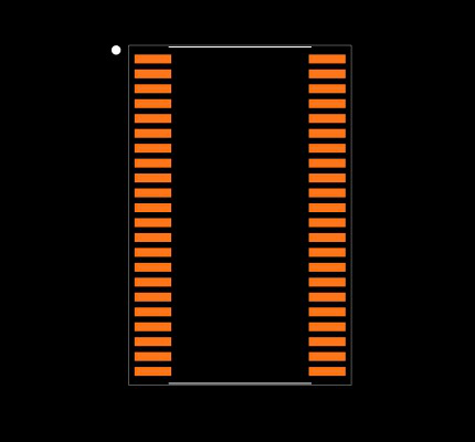 TAS5352ADDVR Footprint