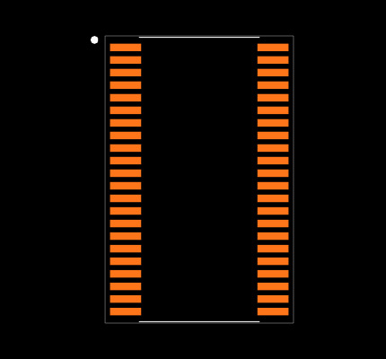 TAS5614LADDV Footprint