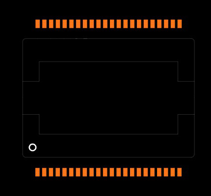 TAS5630 Footprint