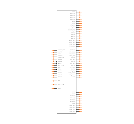 TAS5706APAP Symbol