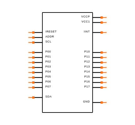 TCA6416APWR Symbol