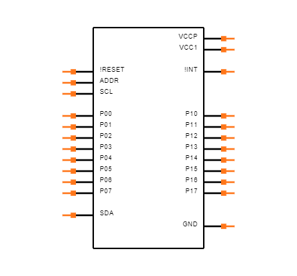 TCA6416PW Symbol