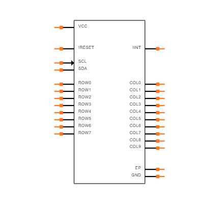 TCA8418RTWR Symbol