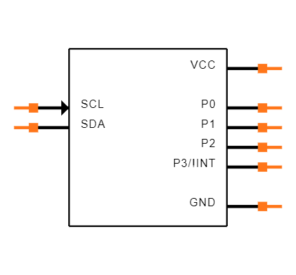 TCA9536DGKR Symbol