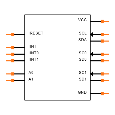 TCA9543APWRG4 Symbol