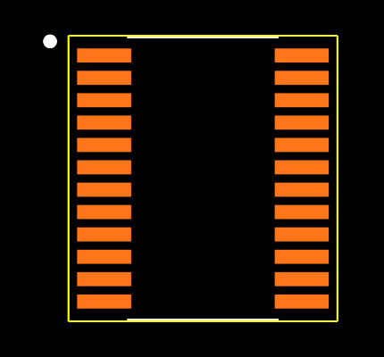 TCA9555PWR Footprint