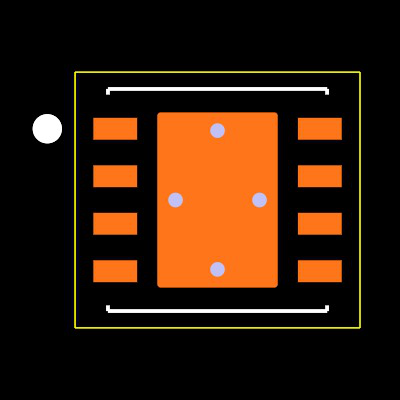 TCAN1044DRBRQ1 Footprint