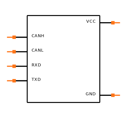 TCAN332GDR Symbol