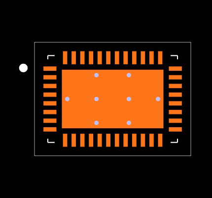 TDP142RNQR Footprint