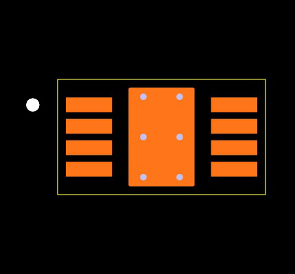 THS4011IDGN Footprint