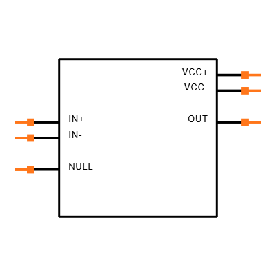 THS4031ID Symbol
