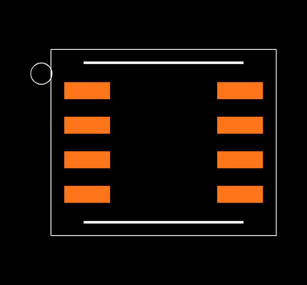 THS4211DRBR Footprint