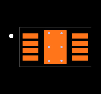 THS4500CDGN Footprint