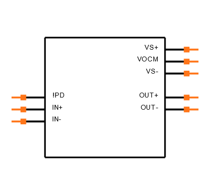 THS4551IDGKT Symbol