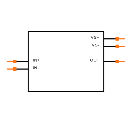 THS4601CD Symbol