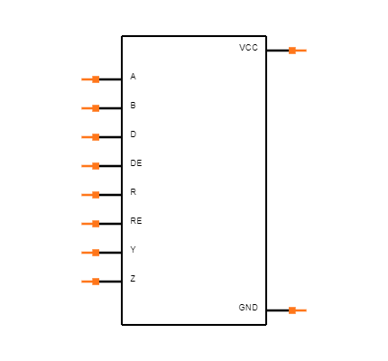 THVD1452DGSR Symbol