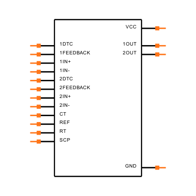 TL1451AMDREP Symbol